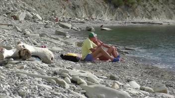 Travel - a blogger met a nudist. Public blowjob on the beach in Bulgaria. RoleplaysCouples